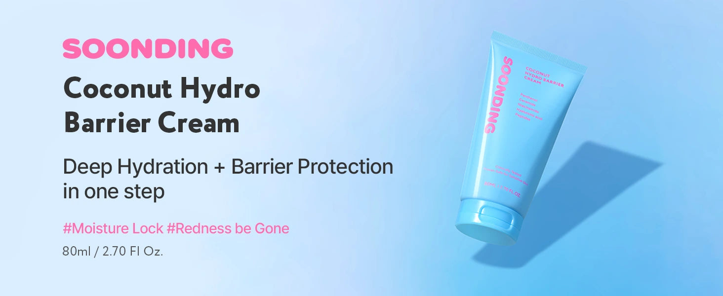 SOONDING Coconut Hydro Barrier Cream 배너