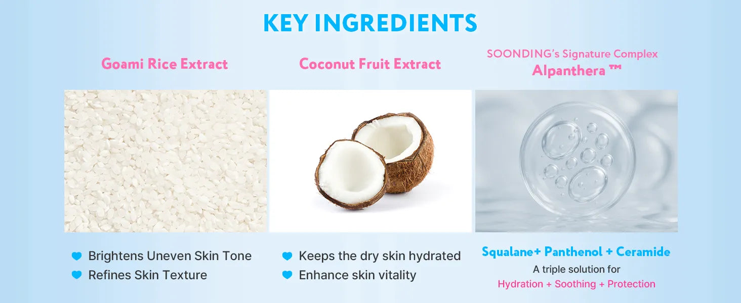 SOONDING Coconut Rice Milk Toner 배너