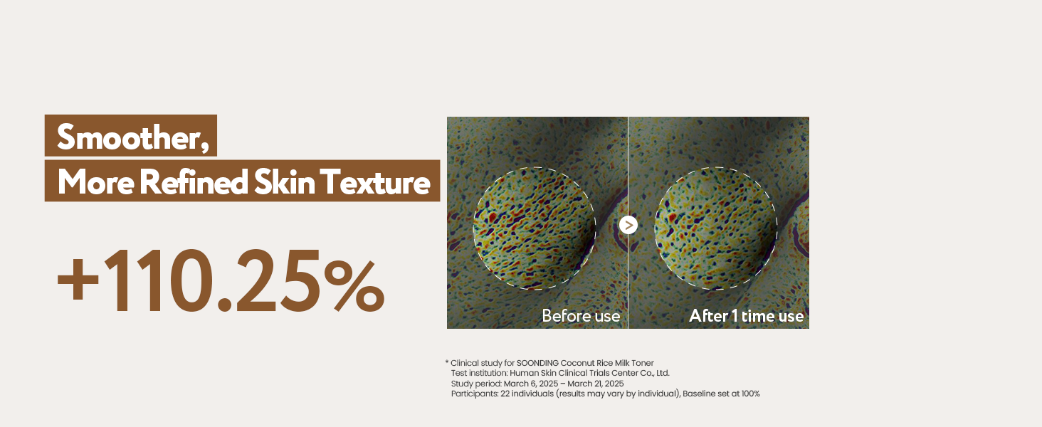 SOONDING Coconut Rice Milk Toner 배너