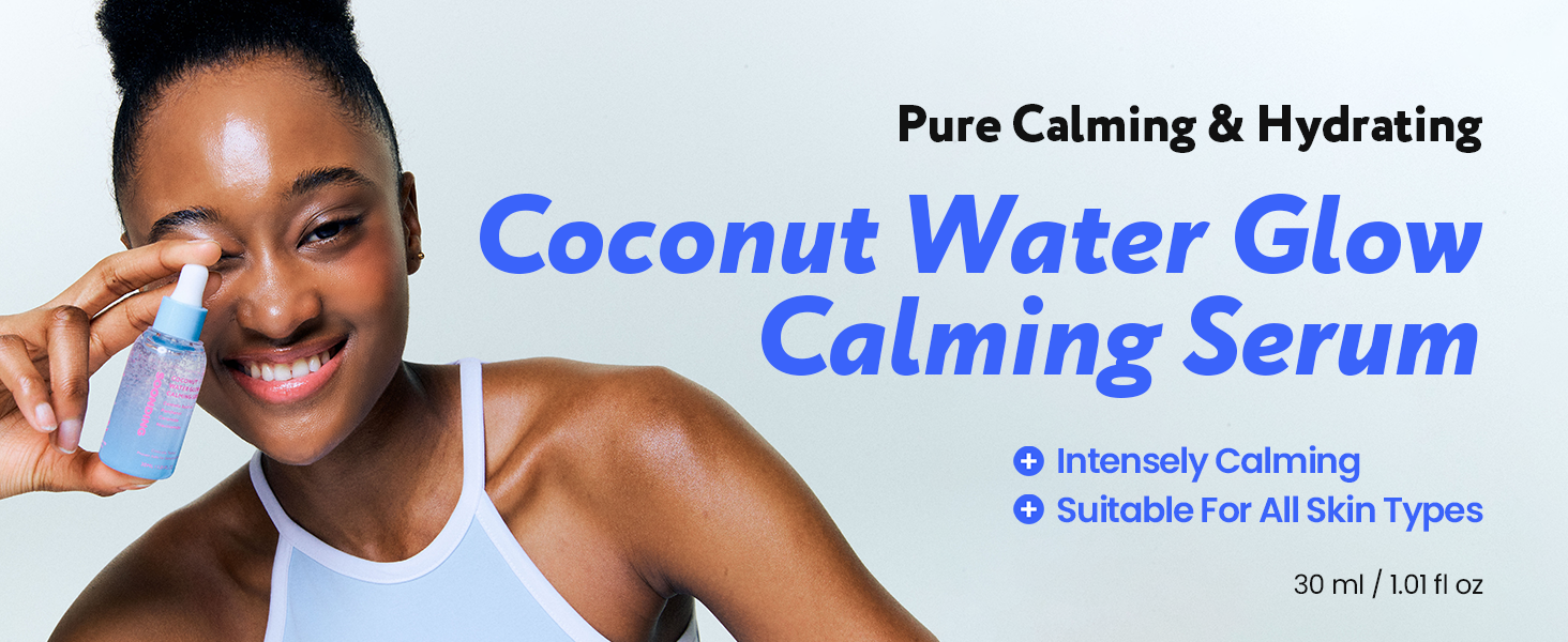 SOONDING Coconut Water Glow Calming Serum 배너