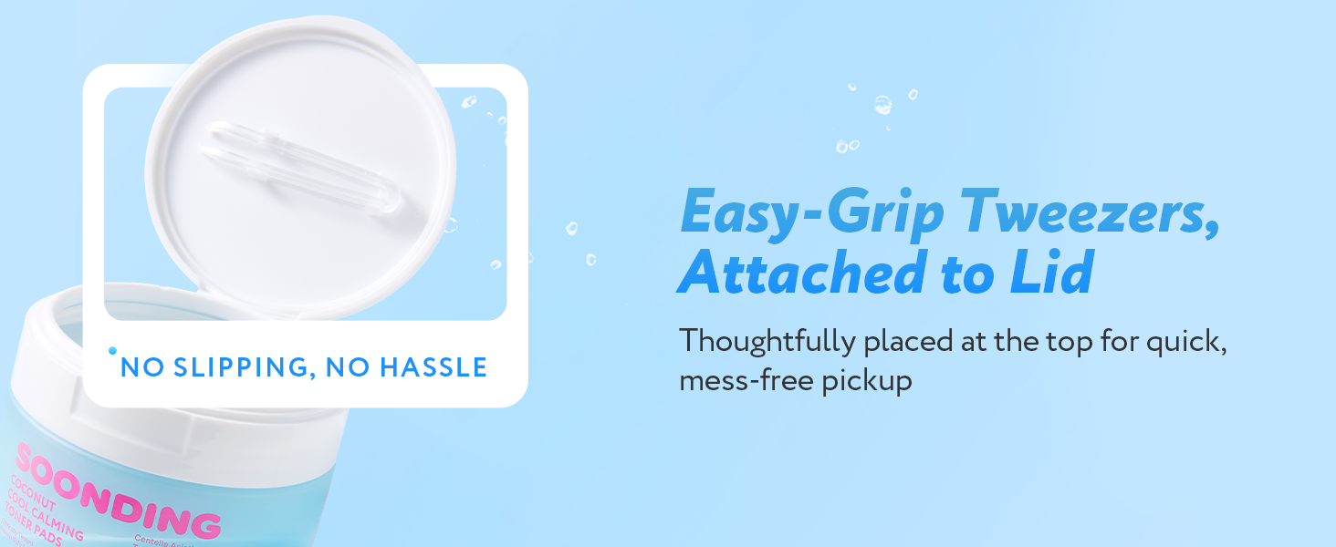 SOONDING Coconut Cool Calming Toner Pads 배너