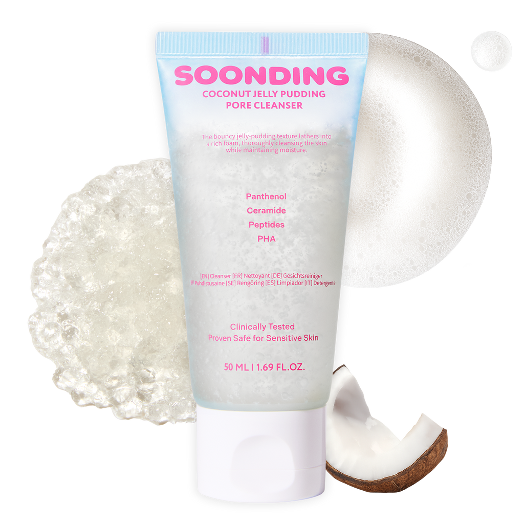 SOONDING Coconut Jelly Pudding Cleanser 50ml