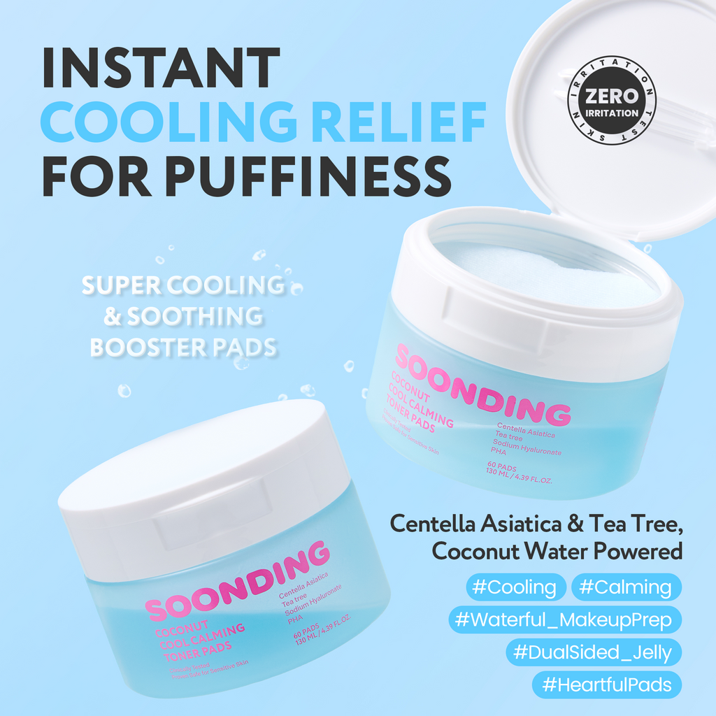 SOONDING Coconut Cool Calming Toner Pads